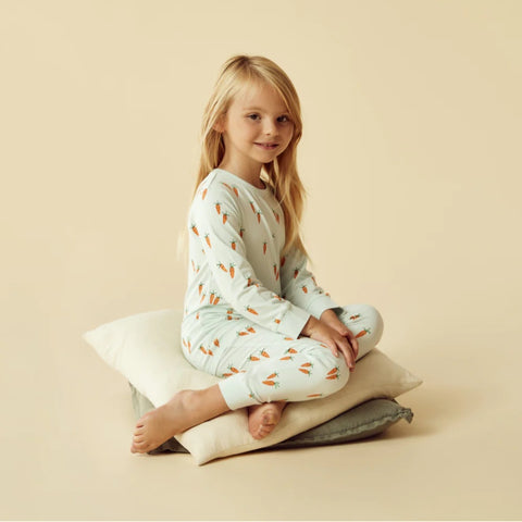 Cute Carrots Organic Long Sleeve Pyjamas AW24
