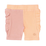 Two Tone Waffle Frill Bike Shorts SS23
