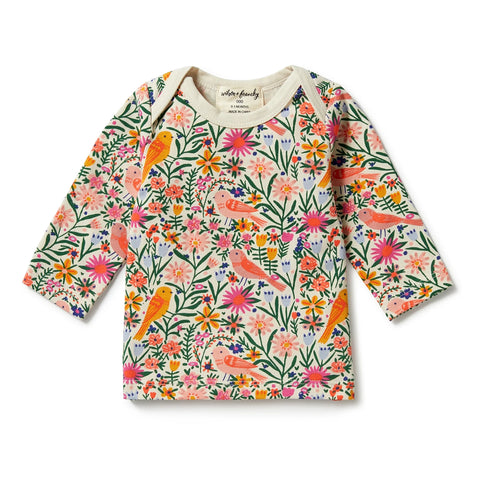 Birdy Floral Organic Envelope Top AW23
