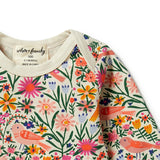 Birdy Floral Organic Envelope Top AW23