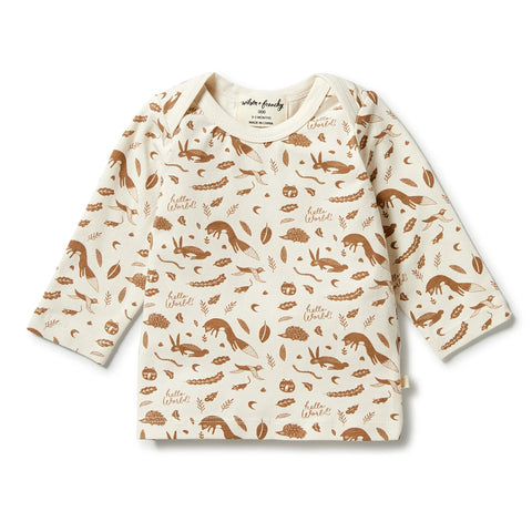 Hello World Organic Envelope Top AW23