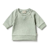 Sage Organic Waffle Sweat AW23