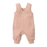 Peach Organic Waffle Overall AW23