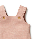 Peach Organic Waffle Overall AW23