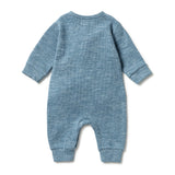Bluestone Organic Waffle Pocket Growsuit AW23