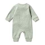 Sage Organic Waffle Pocket Growsuit AW23