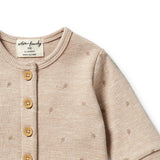 Leaf Organic Waffle Pocket Growsuit AW23