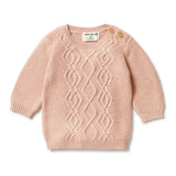 Rose Knitted Cable Jumper AW23