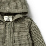 Dark Ivy Knitted Zipped Jacket AW23