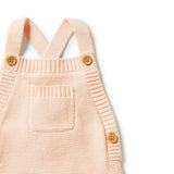 Blush Knitted Overall AW23