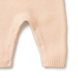 Blush Knitted Overall AW23