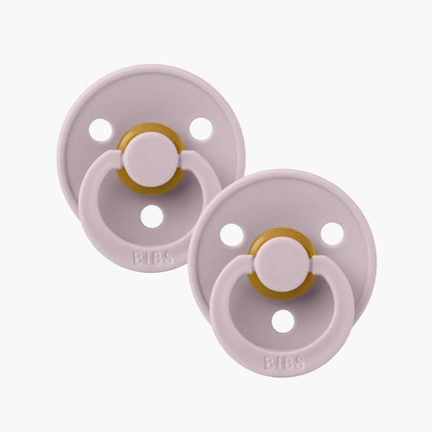 BIBS Colour- Size One | Dusky Lilac 2pack