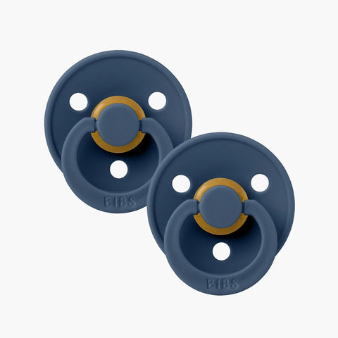BIBS Colour- Size Two | Steel 2pack