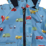 Trucks Polar Fleece Lined Raincoat Airie Blue AW24