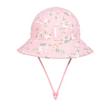 Girls Ponytail Bucket Sun Hat- Quackers SS25
