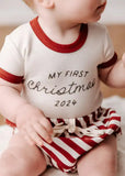 Mt First Christmas Bodysuit- Red SS24