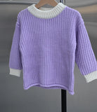 Chunky Knit Jumper- Lilac AW26