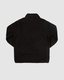 District Youth Half Pile Fleece Jacket- Black AW25