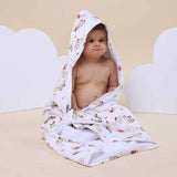 Pony Pal organic Hooded Baby Towel