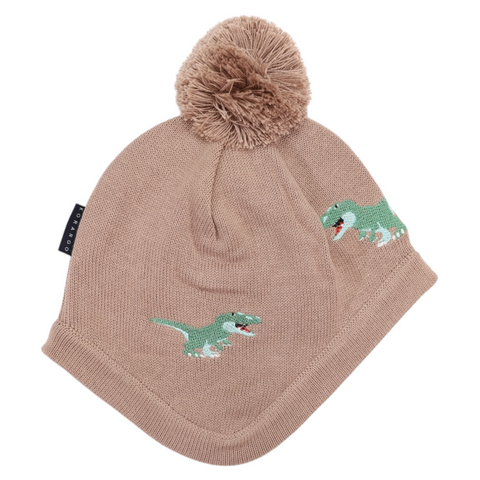 T-REX  Beanie Chestnut AW25