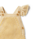 Dijon Knitted Ruffle Overall AW24
