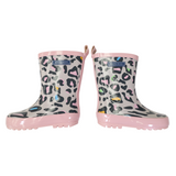 Leopard Print Gumboot Nimbus Cloud AW24
