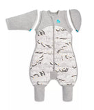 Swaddle Up Stage 2 Transition Suit Extra Warm 3.5Tog- Penguin Parade Grey