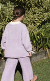 Chunky Knit Jumper- Lilac AW26