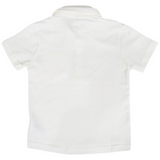 Cotton Stretch Polo White SS25