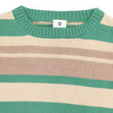 Striped Sweater Green AW25