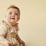 Emily Floral Organic Ruffle Dress AW24