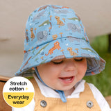 Boys Toddler Bucket Sun Hat- Safari SS25