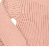 Swing Knit Dress Dusty Pink AW25