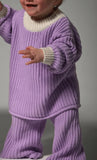 Chunky Knit Jumper- Lilac AW26