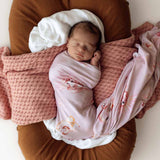 Unicorn Organic Jersey Wrap & Topknot Set
