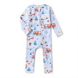 To The Rescue Organic Snugglesuit Convertible Romper AW26