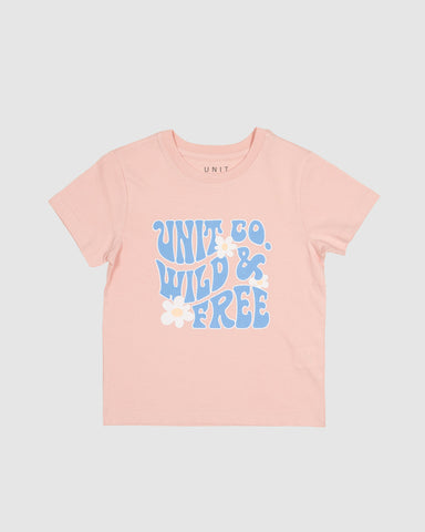 Willow Kids Tee- Pink SS25