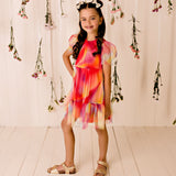 GALAXY TIERED TULLE DRESS SS24