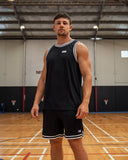 Stack Sport Mens Shorts- Black SS25