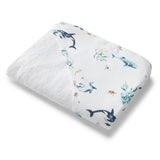 Ocean Organic Hooded Baby Towel SS24