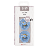 BIBS Colour- Size Two | Sky Blue 2pack