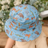 Boys Classic Bucket Sun Hat- Safari SS25