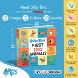 Ditty Bird Baby Sound Book: First 100 Animals