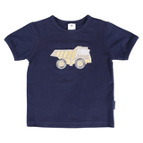 Truck Applique Tee Navy SS25