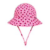 Girls Ponytail Bucket Sun Hat- Ladybug SS25