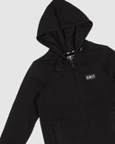 Stack Youth Fleece Zip Hoodie- Black AW25