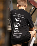 Arcadia Youth Tees- Black SS25