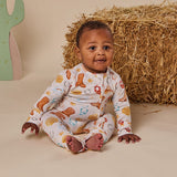 Cowboys Organic Snugglesuit Convertible Romper