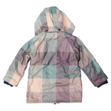 Sherpa Lined Check Raincoat Green AW25