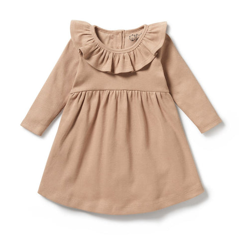 Fawn Organic Ruffle Dress AW24